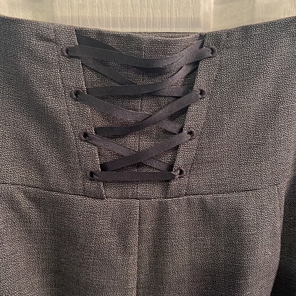 Sexy gray & black pencil skirt - Picture 3 of 5